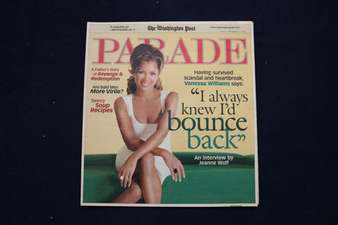 2006 SEPTEMBER 10 PARADE MAGAZINE - VANESSA WILLIAMS COVER - E 18371
