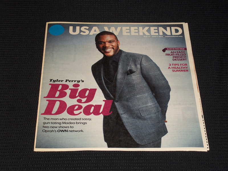2013 MAY 31 USA WEEKEND MAGAZINE - TYLER PERRY COVER - E 4955