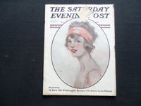 1922 JANUARY 21 THE SATURDAY EVENING POST MAGAZINE - ILLUSTRATED COVER - SP 1131