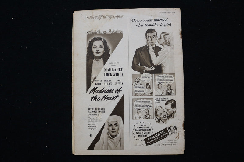 1949 JULY 23 PICTUREGOER MAGAZINE - JENNIFER JONES COVER - E 26042