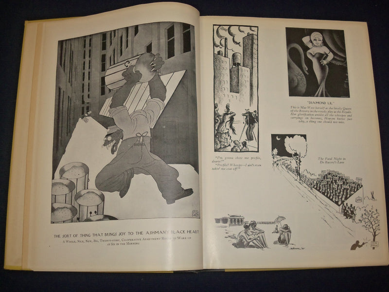 1950 THE NEW YORKER TWENTY-FIFTH ANNIVERSARY ALBUM - ILLUSTRATIONS - KD 2957