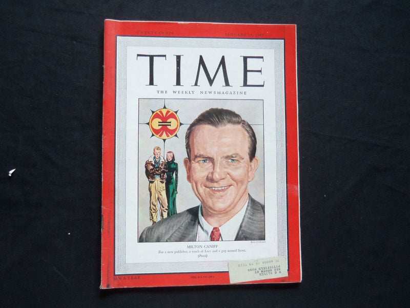 1947 JANUARY 13 TIME MAGAZINE - MILTON CANIFF - T 1055