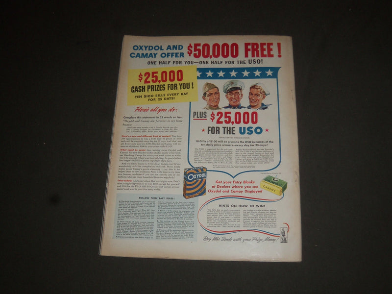 1942 AUGUST MCCALL'S MAGAZINE - NICE COVER, STORIES & ADS - SP 6811