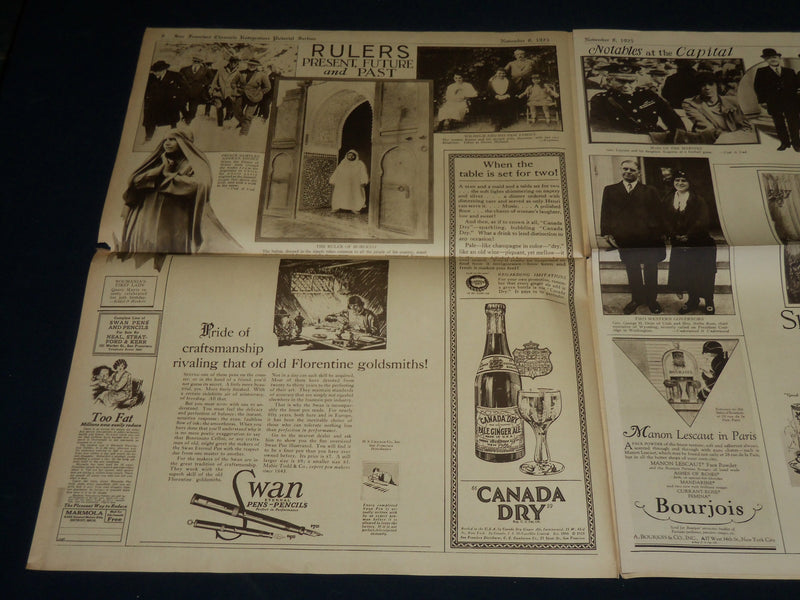 1925 NOV 8 SAN FRANCISCO CHRONICLE ROTO SECTION - PETS OF THE STARS - NP 5101