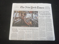 2022 JULY 3 NEW YORK TIMES-SUPREME COURT DRIVES AMERICANS IN OPPOSITE DIRECTIONS