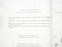 1959 SOURCES OF OUR LIBERTIES HARDCOVER BOOK BY R. PERRY & J. COOPER - KD 8606
