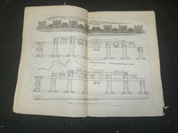 1865 AUGUST 5 THE BUILDER ARCHITECT MAGAZINE - ILLUSTRATIONS - ST 415Z