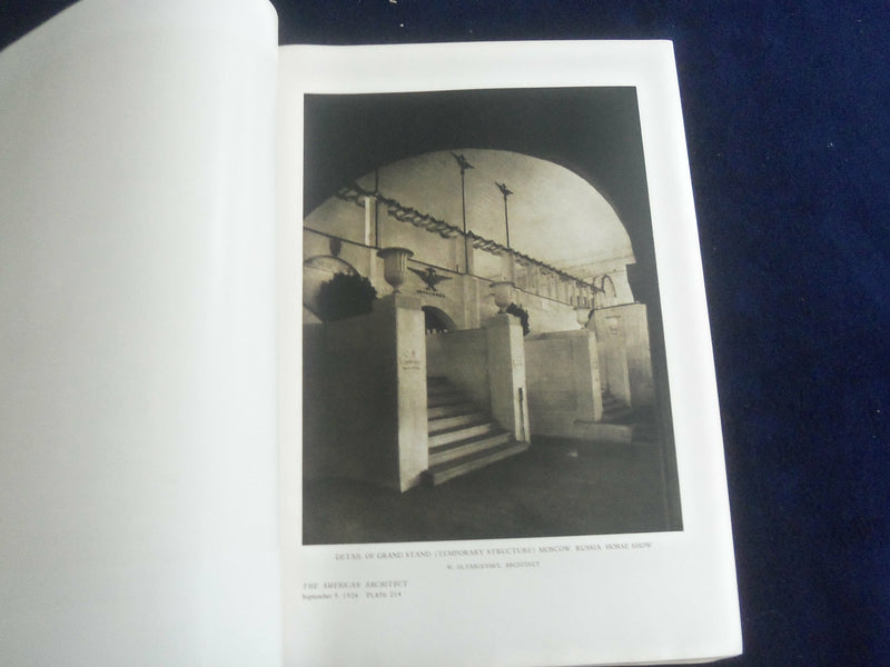 1926 SEP 5 THE AMERICAN ARCHITECT MAGAZINE - PHOTOS, STORIES & ADS - ST 7294