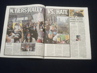 2021 MARCH 22 NEW YORK DAILY NEWS NEWSPAPER - ASIAN MAN CRITICALLY HURT IN BEAT