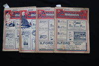 1921-1923 THE AMATEUR PHOTOGRAPHER AND PHOTOGRAPHY MAGAZINE - LOT OF 26 - O 3683