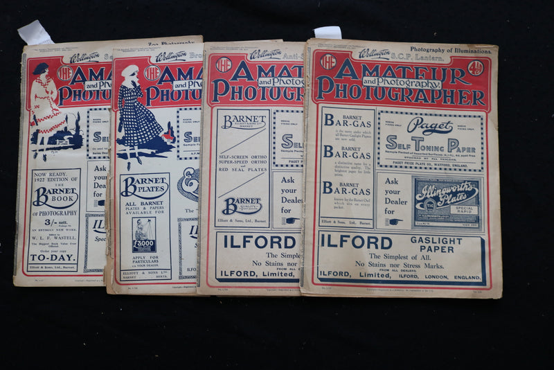 1921-1923 THE AMATEUR PHOTOGRAPHER AND PHOTOGRAPHY MAGAZINE - LOT OF 26 - O 3683