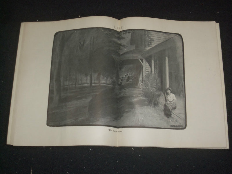 1913 SEPTEMBER 25 LIFE MAGAZINE - HEART-TO-HEART NUMBER - A WARM HEART - ST 6495