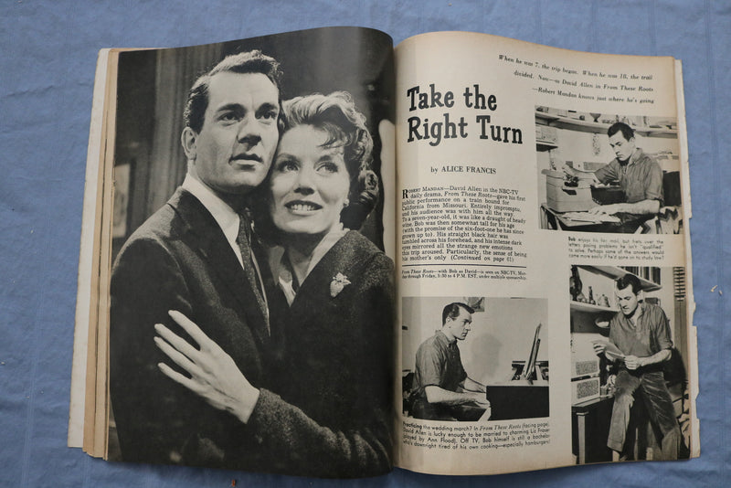 1960 MAY TV RADIO MIRROR MAGAZINE - THE LENNON SISTERS COVER - ST 1002P