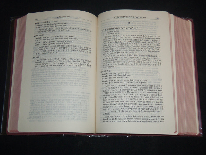 1984 HANDBOOK OF COMMON MISTAKES IN ENGLISH AMONG JAPANESE STUDENTS - KD 5293W
