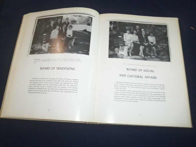 1963 CONTRAST WAGNER COLLEGE YEARBOOK - STATEN ISLAND, NEW YORK - YB 2397