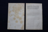 1839-40 PHILOMATHEAN SOCIETY MT. SAINT MARY'S COLLEGE SOFTCOVER -LOT OF 2- K 849