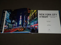 2010 NEW YORK CITY AT NIGHT CITY THAT NEVER SLEEPS BOOK BY JOSEPH & REISS- D 132
