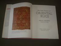 1976 THE COLOR TREASURY OF ORIENTAL RUGS BOOK STEFAN A. MILHOFER - I 1530