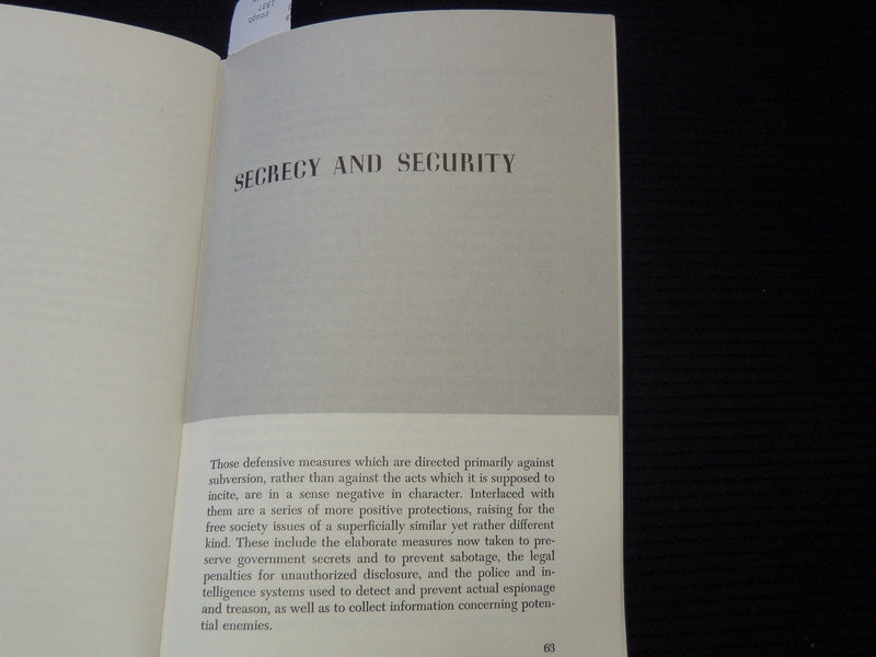 1957 NOVEMBER INDIVIDUAL FREEDOM AND THE COMMON DEFENSE BY MILLILS - K 2118
