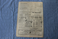 1872 FEBRUARY 25 LE GRELOT NEWSPAPER -L'OMBRE PAR ALFRED PETIT- FRENCH - NP 8577