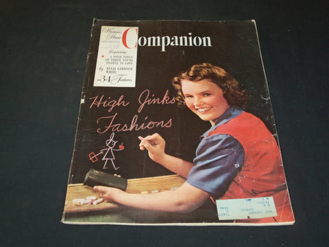 1941 SEPTEMBER WOMAN'S HOME COMPANION MAGAZINE - ILLUSTRATED COVER - SP 7054