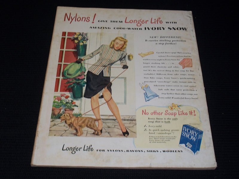 1946 MAY MCCALL'S MAGAZINE - NICE COLOR COVERS & ADS - E 1078