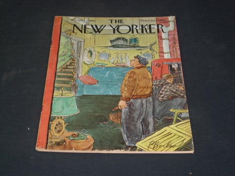 1952 SEPTEMBER 27 THE NEW YORKER MAGAZINE - ILLUSTRATED COVER - NY 921