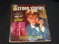 1956 SEPTEMBER SCREEN STORIES MAGAZINE - DORIS DAY FRONT COVER - E 1862