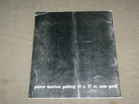 1960 MANUEL RIVERA RECENT PAINTINGS EXHIBITION SOFTCOVER BOOK - J 7104