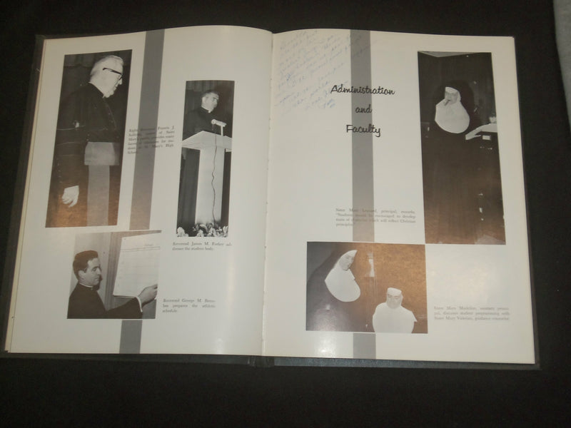 1964 SAINT MARY'S HIGH SCHOOL YEARBOOK - SOUTH AMBOY, NEW JERSEY - YB 2140