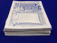 1876 APPLETON'S JOURNAL NEW SERIES LOT OF 5 ISSUES - WILLIAM RICHARD - WR 692