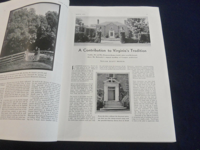 1930 MARCH HOME & FIELD MAGAZINE - GREAT PHOTOS, STORIES & ADS - SP 1223N