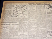 1917 AUGUST 23 NEW YORK TIMES - RIGA ROBINS BEAT PIRATES IN 22 INNINGS - NT 8523