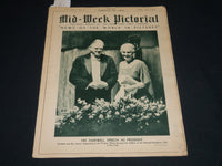 1933 FEBRUARY 25 MID-WEEK PICTORIAL MAGAZINE SECTION - HOOVER - GEHRIG - NP 4526