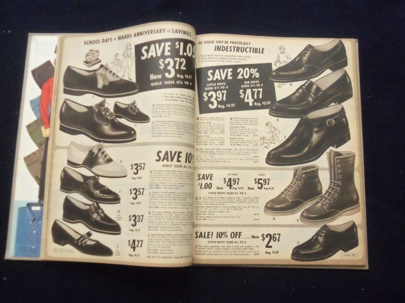 1964 MONTGOMERY WARD 92ND ANNIV. SALE CATALOG -HARDCOVER- KANSAS CITY,MO - R 96D
