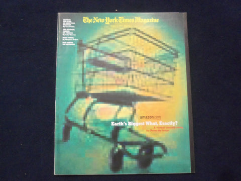 1999 MARCH 14 THE NEW YORK TIMES MAGAZINE -AMAZON.COM, EARTH'S BIGGEST- ST 1952N
