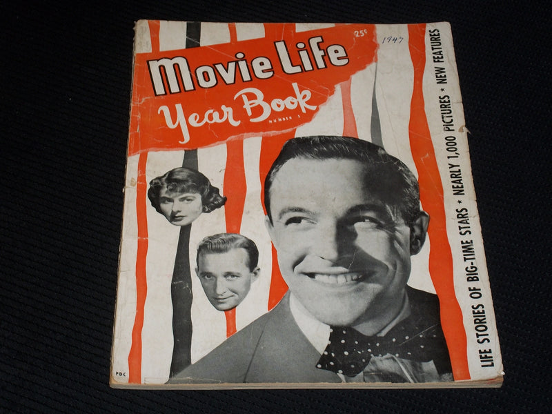 1947 #5 MOVIE LIFE YEARBOOK MAGAZINE - KELLY-CROSBY-BERGMAN FRONT COVER - E 1339