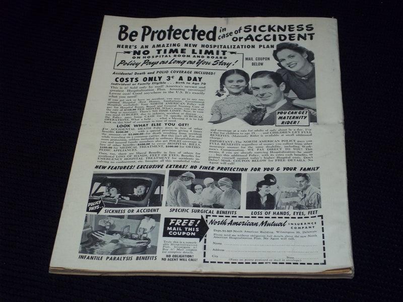 1951 APRIL MOVIES MAGAZINE - JUNE HAVER FRONT COVER - E 16435