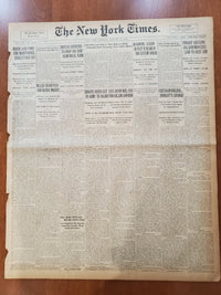1921 JANUARY 15 NEW YORK TIMES - PLOT TO BLOW UP THE CUSTOM HOUSE - NT 8094