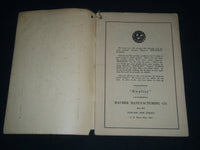 1928 EVERYDAY ALMANAC AND HOME HELPS SOFTCOVER BOOK - MAURER CO. - J 4005