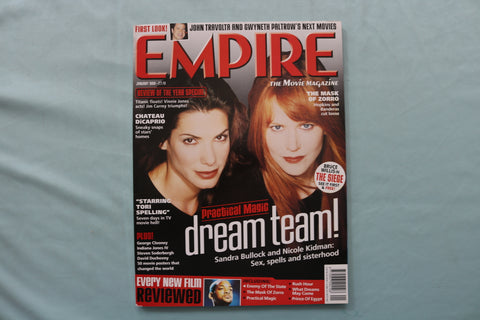 1999 JANUARY EMPIRE MAGAZINE - SANDRA BULLOCK-NICOLE KIDMAN COVER - E 19631