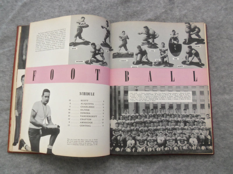 1951 TROJAN NORTH CATHOLIC HIGH SCHOOL YEARBOOK - PITTSBURGH, PA - YB 3177
