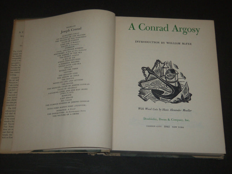 1942 A CONRAD ARGOSY BOOK - WOODCUTS BY HANS ALEXANDER MUELLER - KD 31