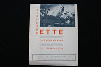 1938 APRIL DER PAPAGEI PROGRAMM ZEITSCHRIFT PROGRAM - GERMAN - K 2280