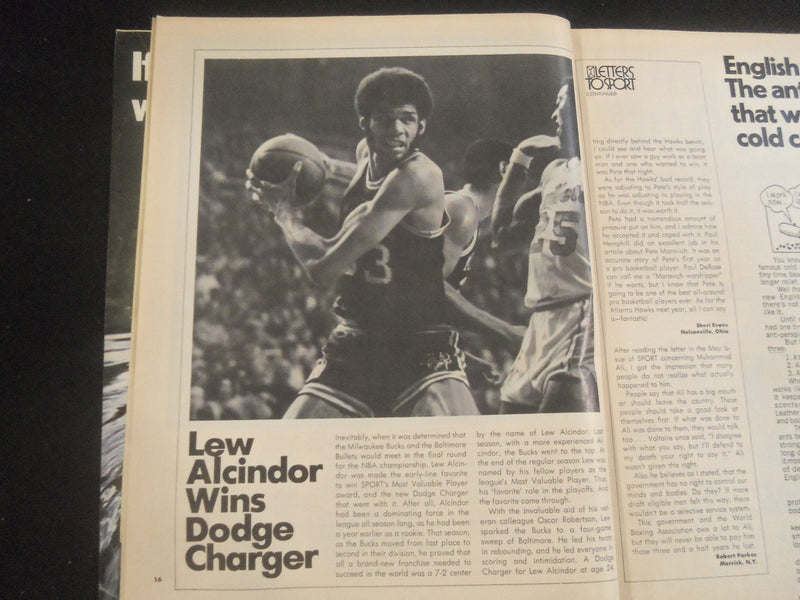 1971 JULY SPORT MAGAZINE - CARL YASTRZEMSKI COVER - B 6348I