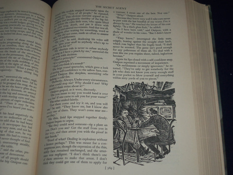 1942 A CONRAD ARGOSY BOOK - GREAT WOOD CUTS BY HANS ALEXANDER MUELLER - KD 2388