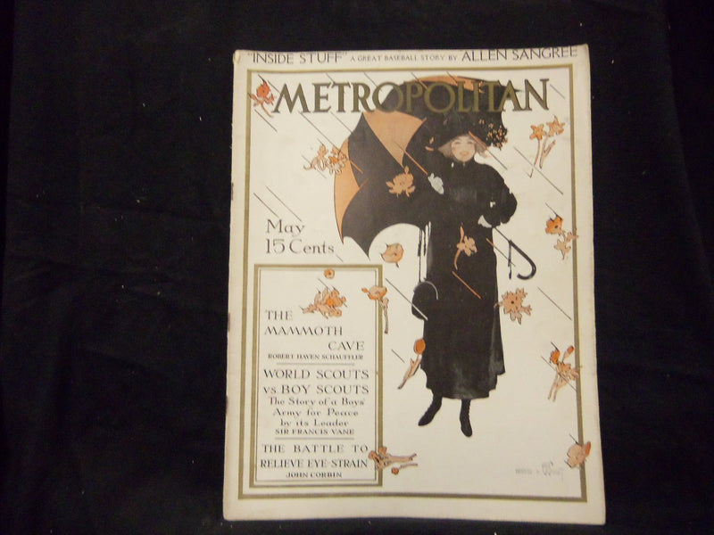 1912 MAY METROPOLITAN MAGAZINE - GREAT COVER & ADS - ST 1362