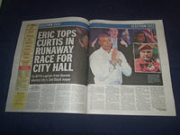 2021 NOVEMBER 3 NEW YORK DAILY NEWS NEWSPAPER - ERIC ADAMS ELECTED NYC MAYOR