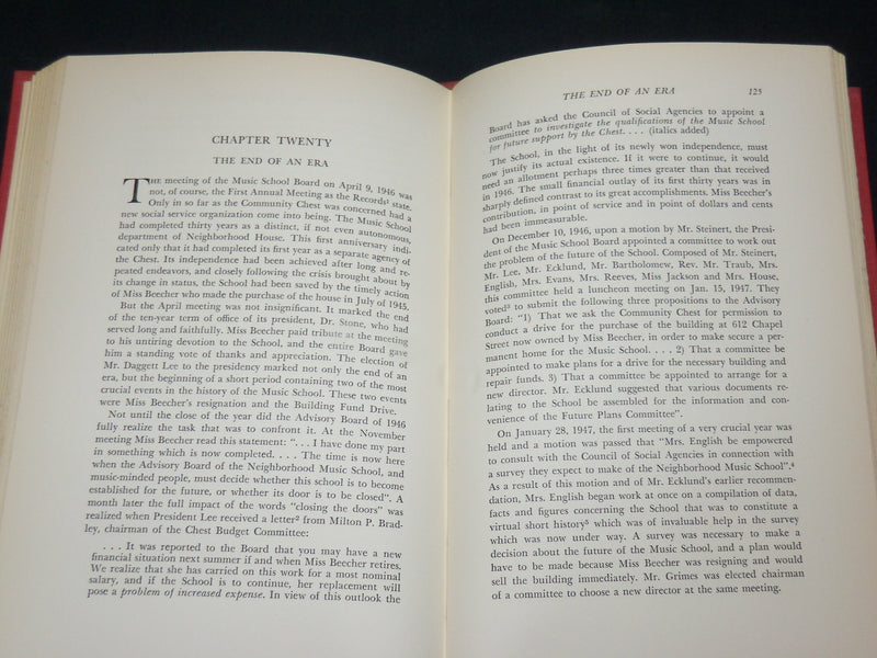 1957 THEY WHO SPEAK IN MUSIC BOOK BY CLARENCE A. GRIMES - NEW HAVEN - KD 6034