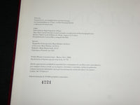 2000 TEATRO COLON A TELON ABIERTO BOOK - #4221 OF 10,000 COPIES - R 712J